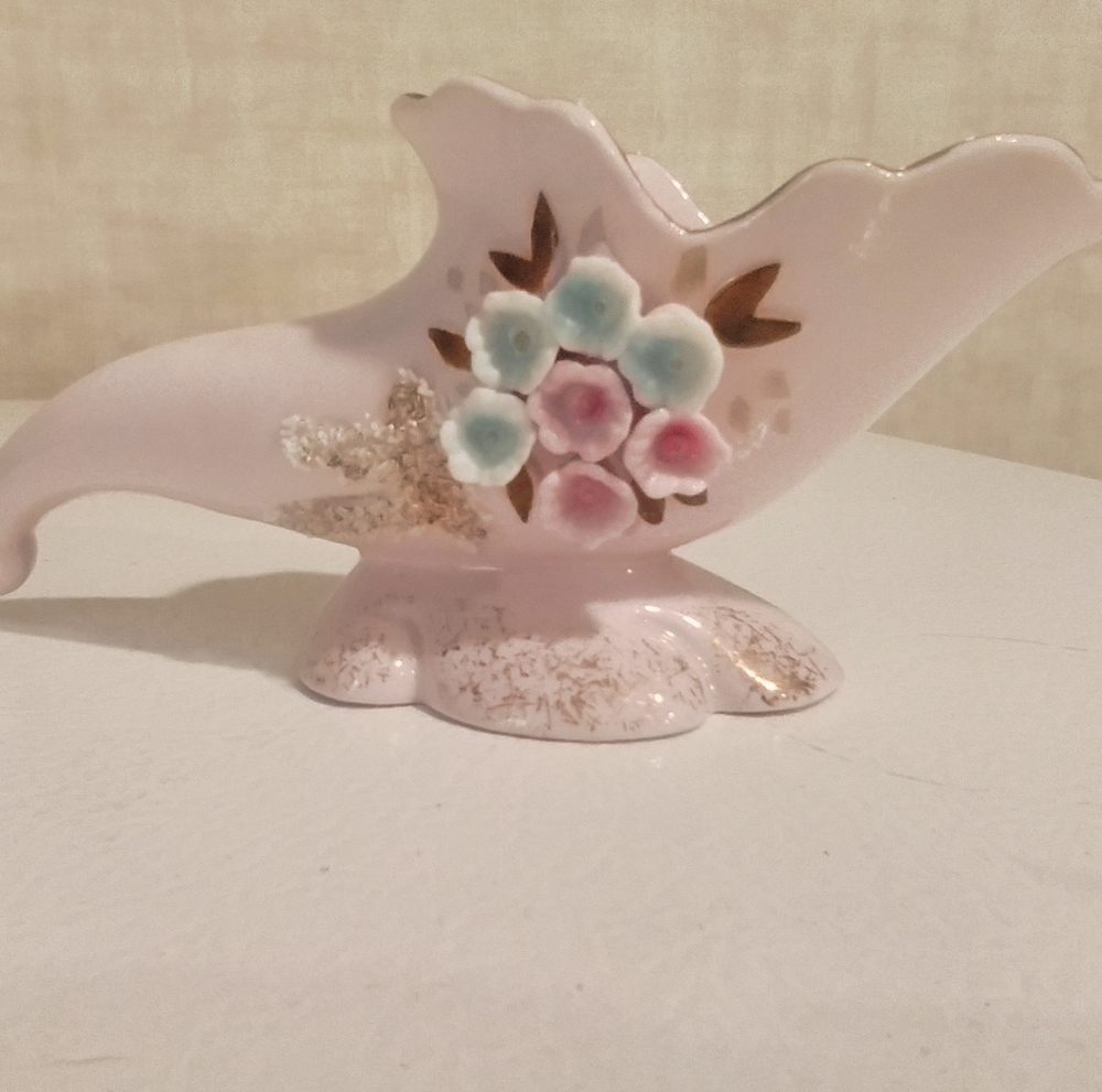 Vintage plant clipping vase